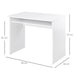 HOMCOM Desk White 500 x 740 mm