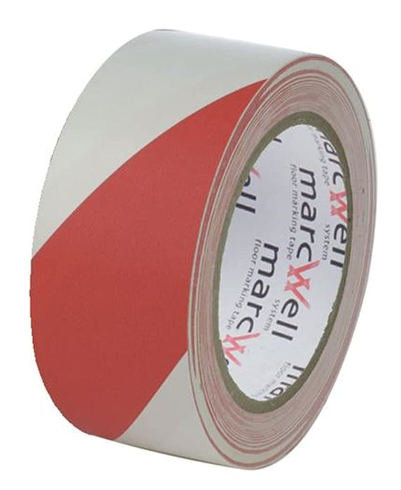 Pacplan Hazard Warning Tape HWT50RW 50 mm x 33 m Red, White 18 Rolls