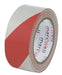 Pacplan Hazard Warning Tape HWT50RW 50 mm x 33 m Red, White 18 Rolls