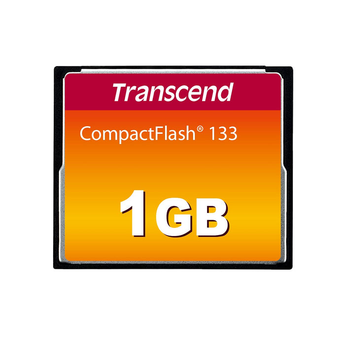 Transcend - Flash memory card - 1 GB - 133x - CompactFlash