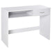 HOMCOM Writing Desk White 450 x 739 mm