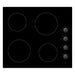 Statesman CHZ460D Ceramic Hob 9 Stage power settings Scott Glass Black