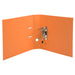 Exacompta PremTouch Lever Arch File A4 70 mm Orange 2 ring 53744E Cardboard, PVC (Polyvinyl Chloride) Portrait Pack of 10