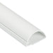 D-Line Cable Cover Semicircular for Walls White 50x25x25 mm