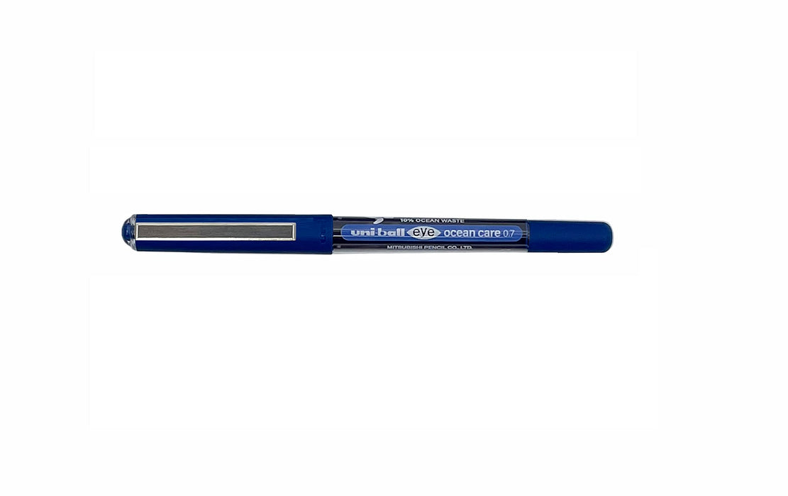 Uni-ball eye ocean care Rollerball Pen Blue UB-157 Pack of 3