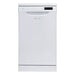 Statesman Slimline FD10PW Dishwasher 6 Wash program Metal White