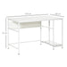 HOMCOM Computer Desk White 600 x 750 mm