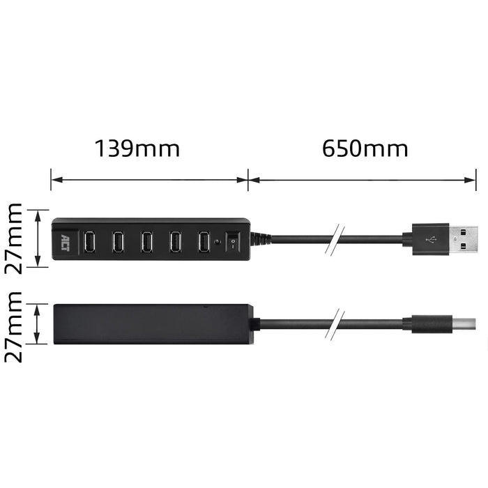 ACT Usb Hub AC6215 7 USB-A