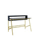 Alphason Desks AW21924 Black And Gold 1,200 (W) x 700 (D) x 895 (H) mm