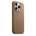 Apple - Back cover for mobile phone - MagSafe compatibility - microtwill - taupe - for iPhone 15 Pro