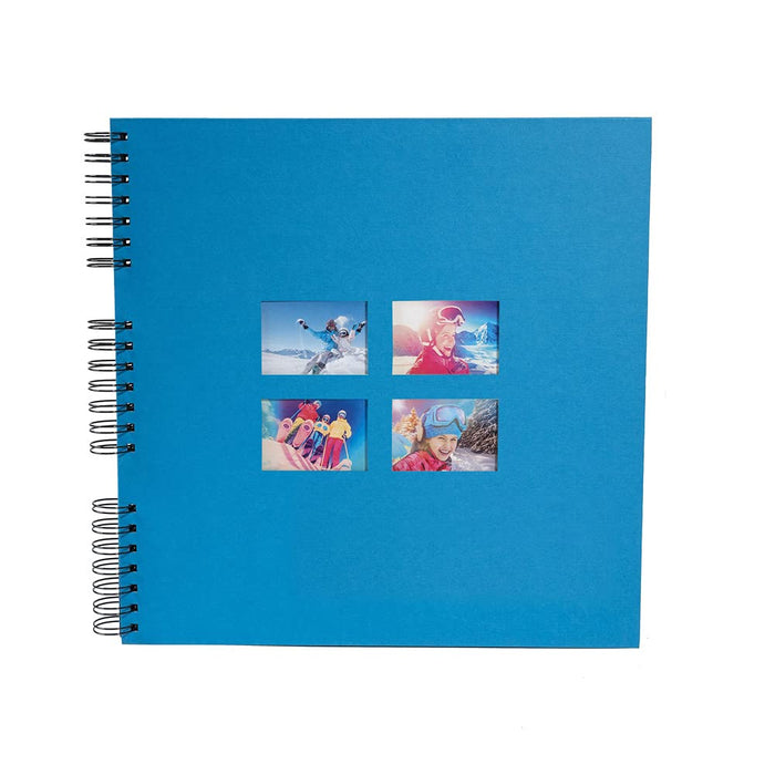 Exacompta Milano Photo Album Spiral Hardback Paper 33 x 35 x 3.3 cm Blue