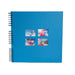 Exacompta Milano Photo Album Spiral Hardback Paper 33 x 35 x 3.3 cm Blue