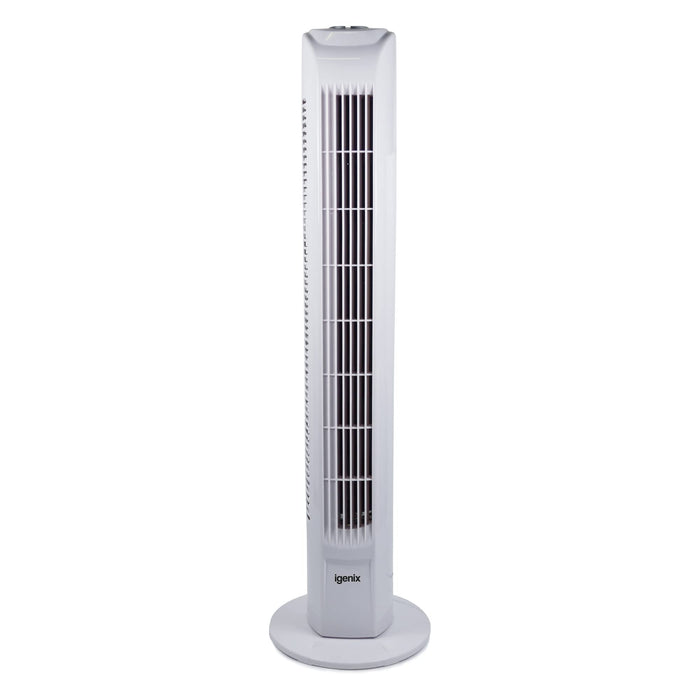 igenix Tower Fan DF0035T 45 W 29 inch White 1 Speed Settings 22 x 79 cm