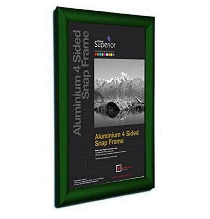 Stewart Superior Wall Mountable Snap Frame A3 350 x 12 x 260 mm Green