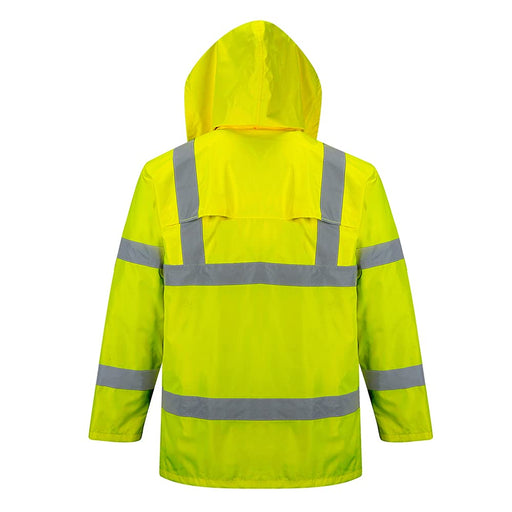 Yellow Hi Vis Rain Jacket Small