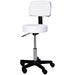 HOMCOM Massage Beauty Salon Spa Stool Swivel White