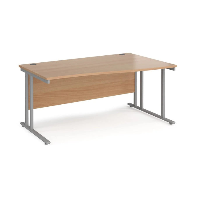 Dams International Wave Desk MC16WRSB 1,600 x 725 x 800 - 990 mm