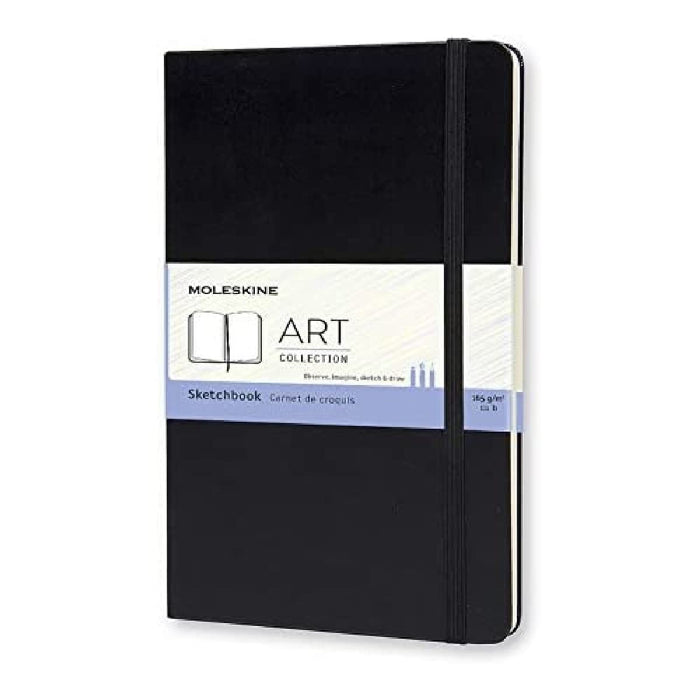 Moleskine Sketch Book Special format Plain Casebound Cardboard Hardback Black Not perforated 104 Pages