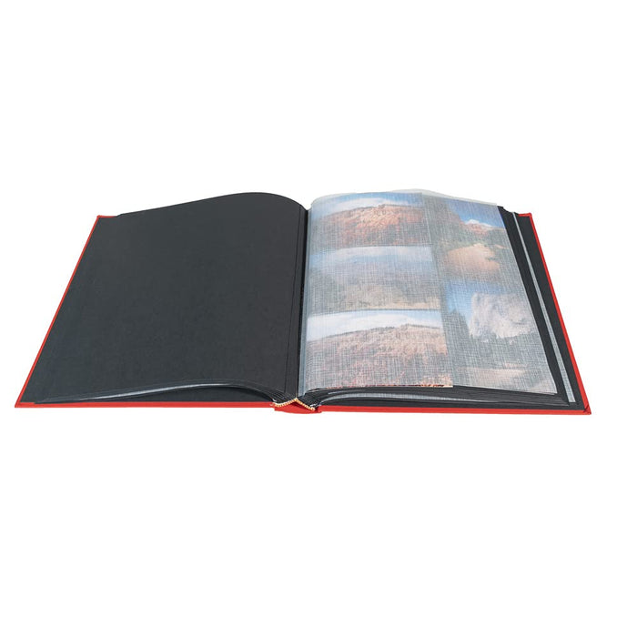 Exacompta Milano Photo Album Hardback Paper 30.3 x 32.8 x 4.7 cm Red