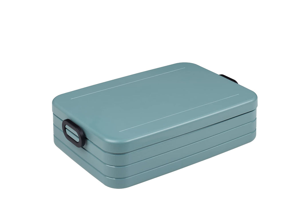 Mepal Lunch Box Acrylonitrile butadiene styrene 1.5L Large 65mm Take a Break Green, Nordic Green