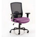 Dynamic Tilt & Lock Heavy Duty Chair Height Adjustable Arms Portland HD Tansy purple Seat Without Headrest High Back