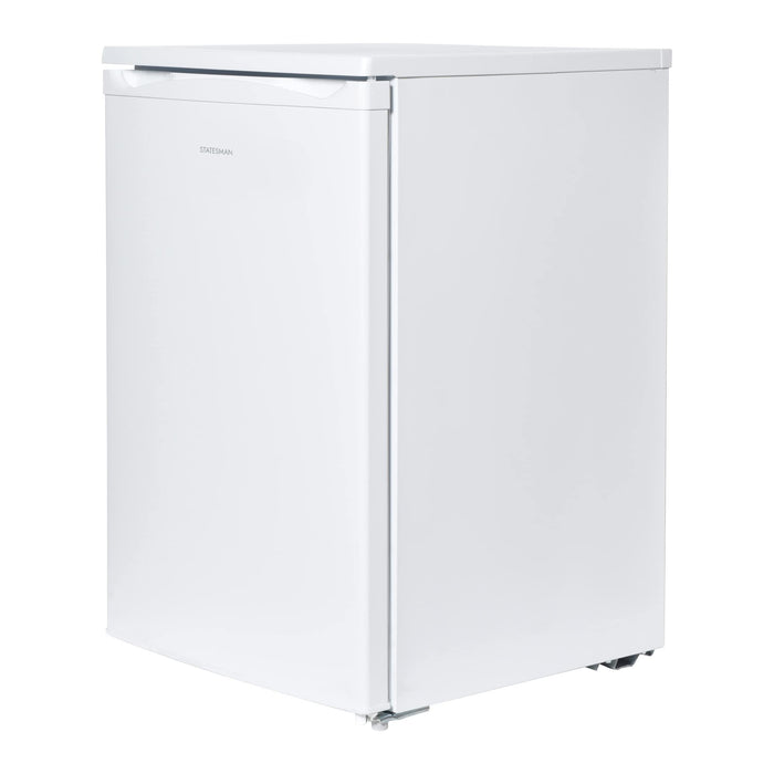 Statesman Under Counter Larder L255S Fridge Reversible Door A+ energy rating 133L Silver