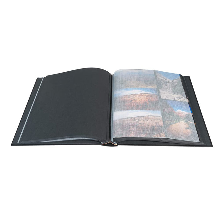 Exacompta Milano Photo Album Hardback Paper 30.3 x 32.8 x 4.7 cm Black