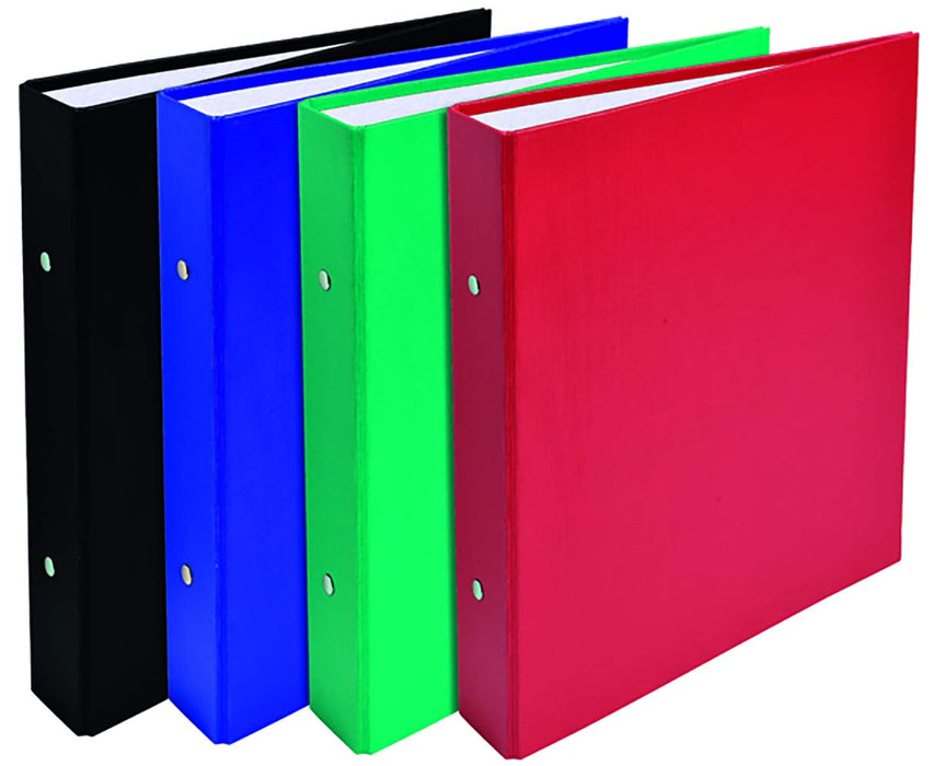 Exacompta Ring Binder 51070E Polypropylene Covered Card A4 25 mm 2 ring Assorted Pack of 20