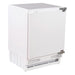 Statesman Integrated Under Counter BU60FZ4 Fridge 3 Large Storage Drawers Metal White