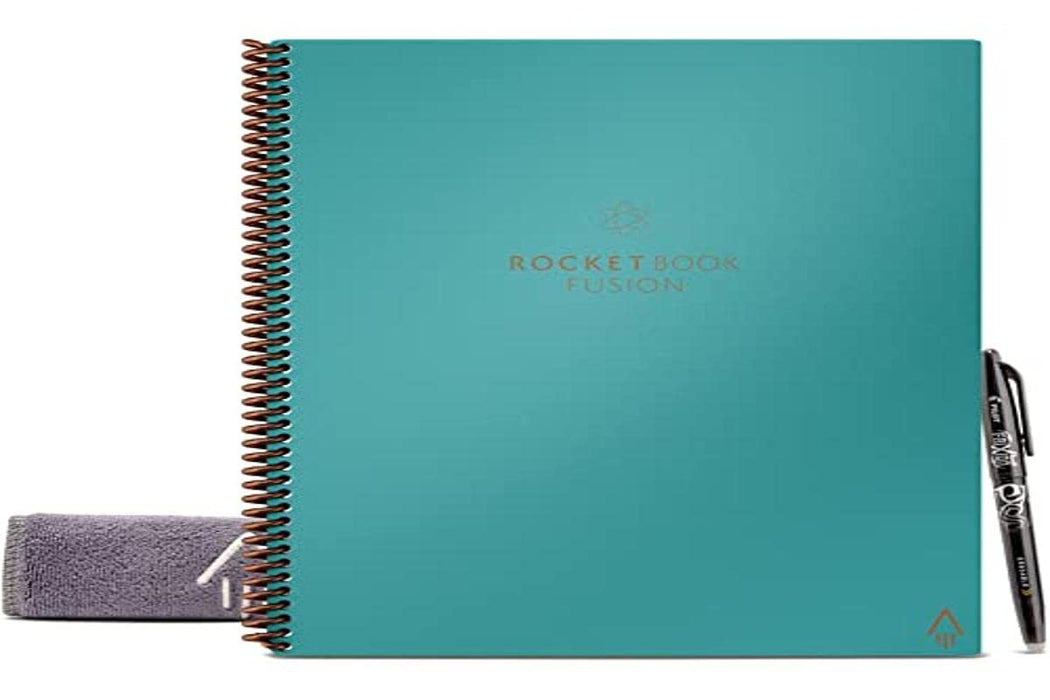 RocketBook DL Notebook EVRF-L-RC-CCE-FR Dotted Not Perforated 42 Pages Neptune Teal