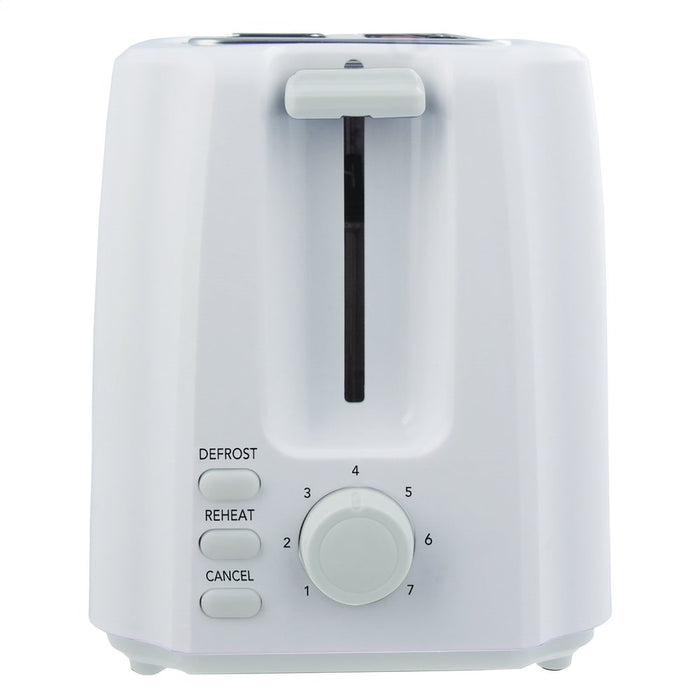 igenix IG3011 2 slice toaster Variable Browning Control Plastic White