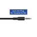 ewent EW3567 Wired Stereo Headset Over-the-head 3.5 mm Jack with Microphone Black