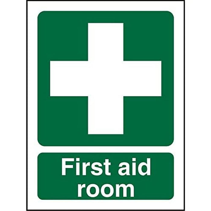 First Aid Room Sign Plastic 30 x 20 cm