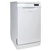 Statesman Slimline FD10PW Dishwasher 6 Wash program Metal White