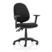 Dynamic Permanent Contact Backrest Task Operator Chair Without Arms Eclipse Plus II Bergamot Cherry Seat Without Headrest High Back