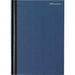 Office Depot Notebook A5 Ruled Casebound Cardboard Hardback Blue 160 Pages 80 Sheets