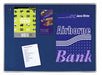 Legamaster Premium Notice Board Blue 150 x 100 cm