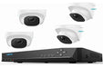 Reolink 4K+ UHD NVR PoE AI 8ch 4x Dome Kit 2TB