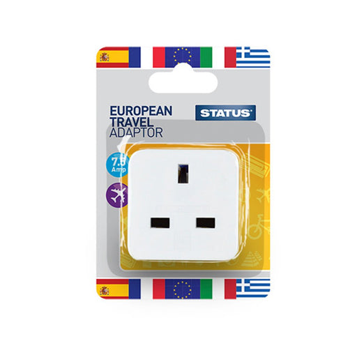 Aquarius Travel Adapter White 30 x 50 x 50 mm