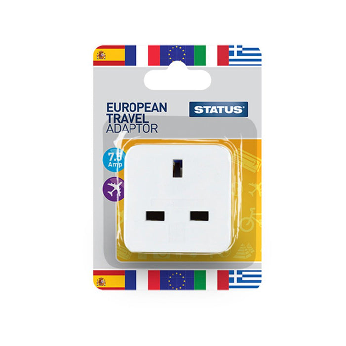 Aquarius Travel Adapter White 30 x 50 x 50 mm