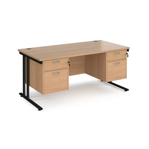 Dams International Desk MC18P22WHW 1,800 x 800 x 725 mm