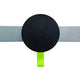 Alba Coat Hook B00BFRQSC6 Black 430 x 70 x 90 mm