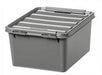 SmartStore Recycled Storage Box 32 L With Lid Grey 39 x 50 x 26 cm