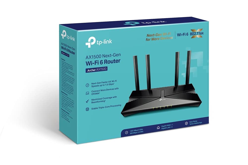 Archer AX1500 Dual-Band Router