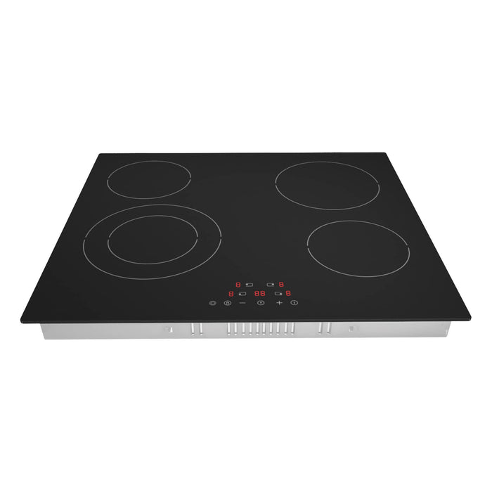 Statesman CHZ460T Ceramic Hob 9 Stage Power Settings Scott Glass Black