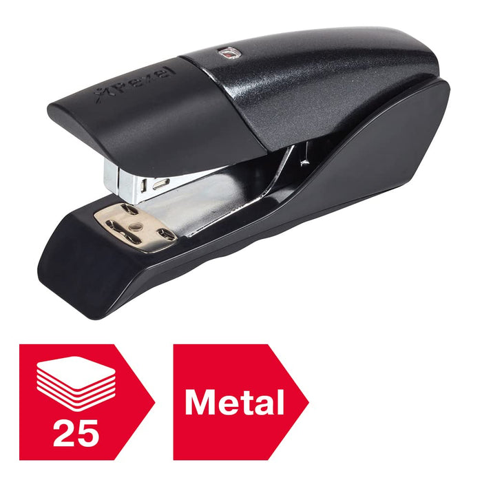 Rexel Gazelle Stapler 2100010 Half Strip Black 20 Sheets No.56, No.16 Metal, Plastic