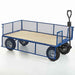 GPC Industrial General Purpose Truck, Plywood Base/Mesh Sides, REACH Compliant Wheels, 500kg Capacity