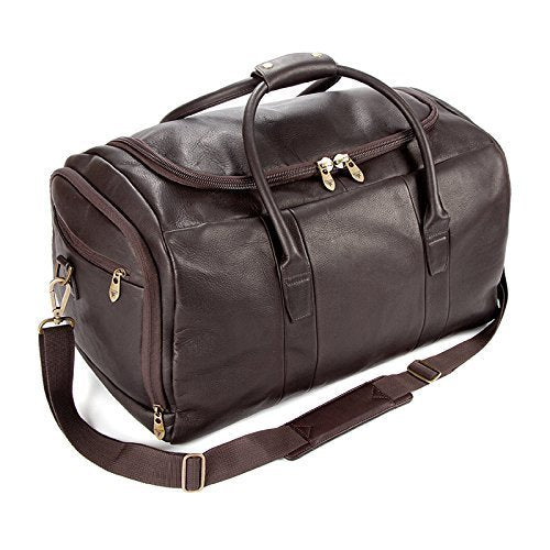 Falcon Leather Travel Sport Holdall FI6707 51 x 30 x 30 cm Brown