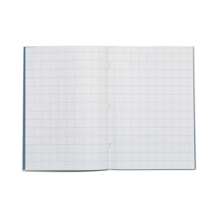 Rhino A4 Exercise Book 80 Page 20mm Squared Light Blue (Pack 50) - VEX668-3735-4