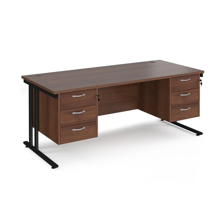 Dams International Desk MC18P33KW 1,800 x 800 x 725 x 800 - 990 mm